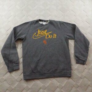 Nike USC Trojans Sweater Womens Small Gray Crew Neck Pull Over